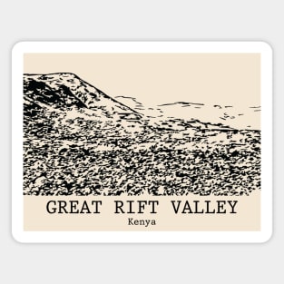 Great Rift Valley - Kenya Magnet